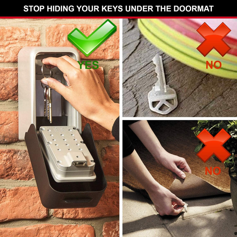 Key Safe Wall Mounted Police Approved + Retractable