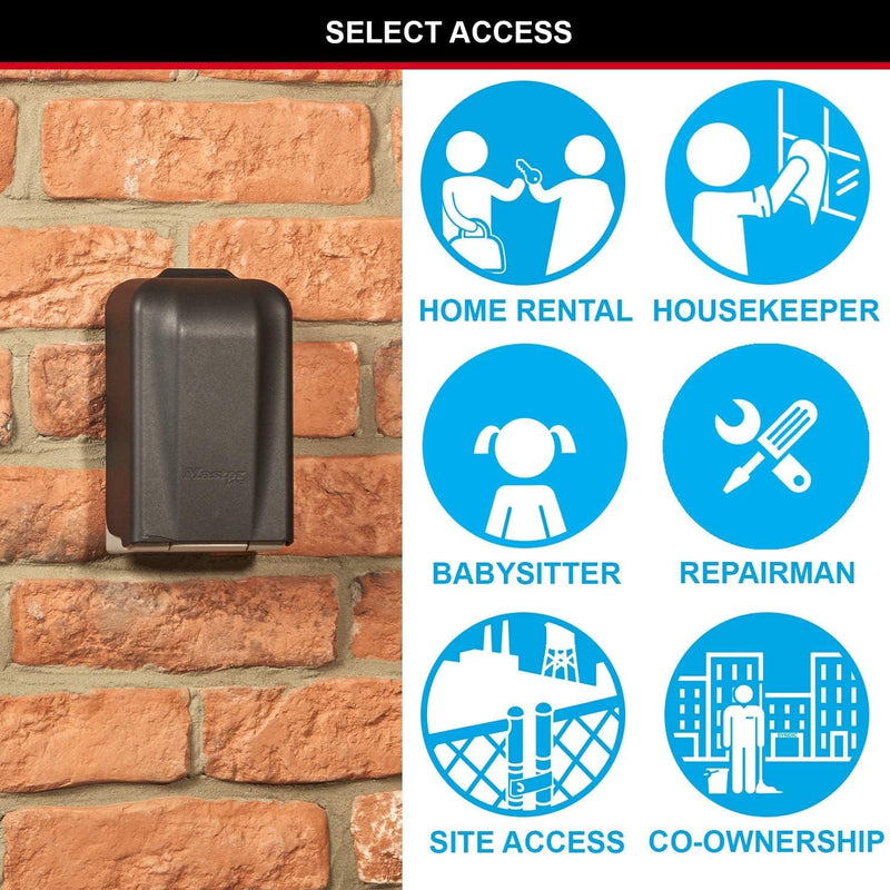 Key Safe Wall Mounted Police Approved + Retractable