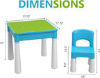 Kids 5-In-1 Multi-Activity Table and Chair Set
