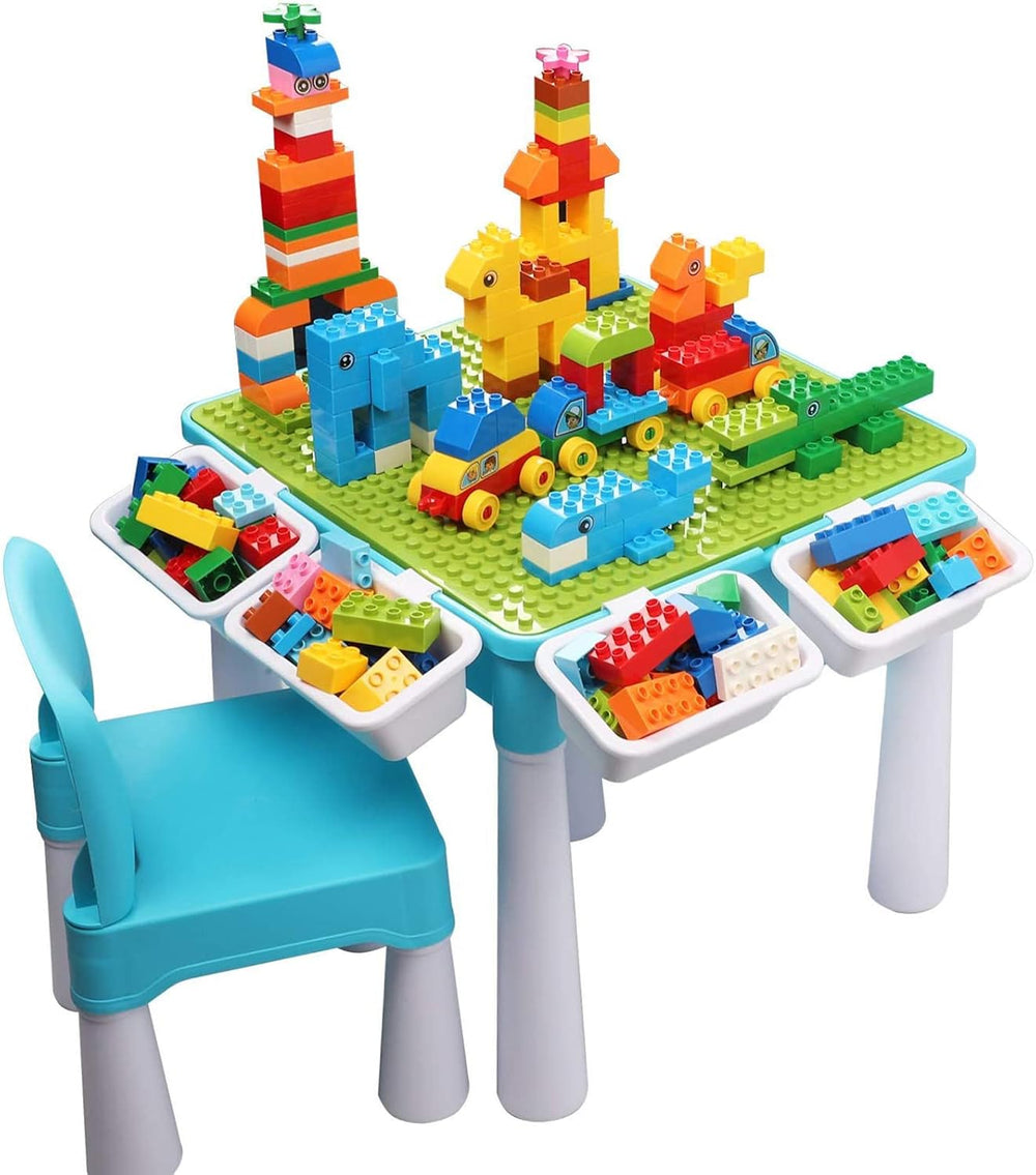 Kids 5-In-1 Multi-Activity Table and Chair Set