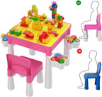 Kids 5-In-1 Multi-Activity Table and Chair Set