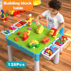 Kids 5-In-1 Multi-Activity Table and Chair Set