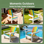 Kids Adirondack Chair All-Weather Hdpe Children's
