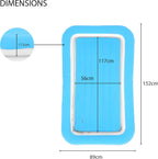 Kids Airbed Single Size Flocked Air Mattress