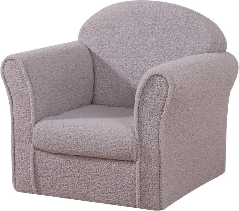 Kids Armchair Single Toddler Sofa with Sturdy Wood