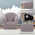 Kids Armchair Single Toddler Sofa with Sturdy Wood