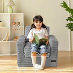 Kids Bean Bag Chair Comfy Faux Fur Sofa