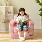 Kids Bean Bag Chair Comfy Faux Fur Sofa