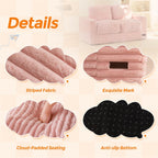 Kids Bean Bag Chair Comfy Faux Fur Sofa