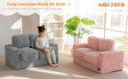 Kids Bean Bag Chair Comfy Faux Fur Sofa