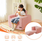 Kids Bean Bag Chair Comfy Faux Fur Sofa