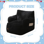 Kids Bean Bag Chair Stuffed Toddler Sofa