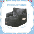 Kids Bean Bag Chair Stuffed Toddler Sofa