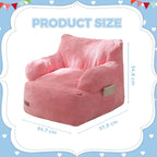 Kids Bean Bag Chair Stuffed Toddler Sofa