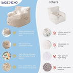 Kids Bean Bag Chair Stuffed Toddler Sofa