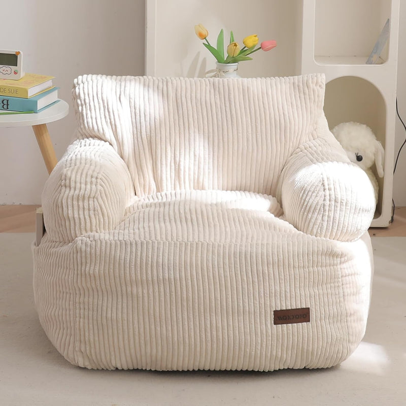 Kids Bean Bag Chair Stuffed Toddler Sofa