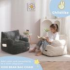 Kids Bean Bag Chair Stuffed Toddler Sofa