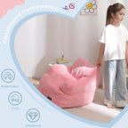 Kids Bean Bag Chair Stuffed Toddler Sofa
