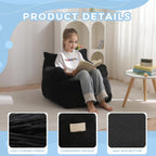 Kids Bean Bag Chair Stuffed Toddler Sofa