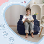 Kids Bean Bag Chair Stuffed Toddler Sofa