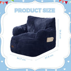 Kids Bean Bag Chair Stuffed Toddler Sofa