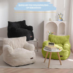 Kids Bean Bag Chair Stuffed Toddler Sofa