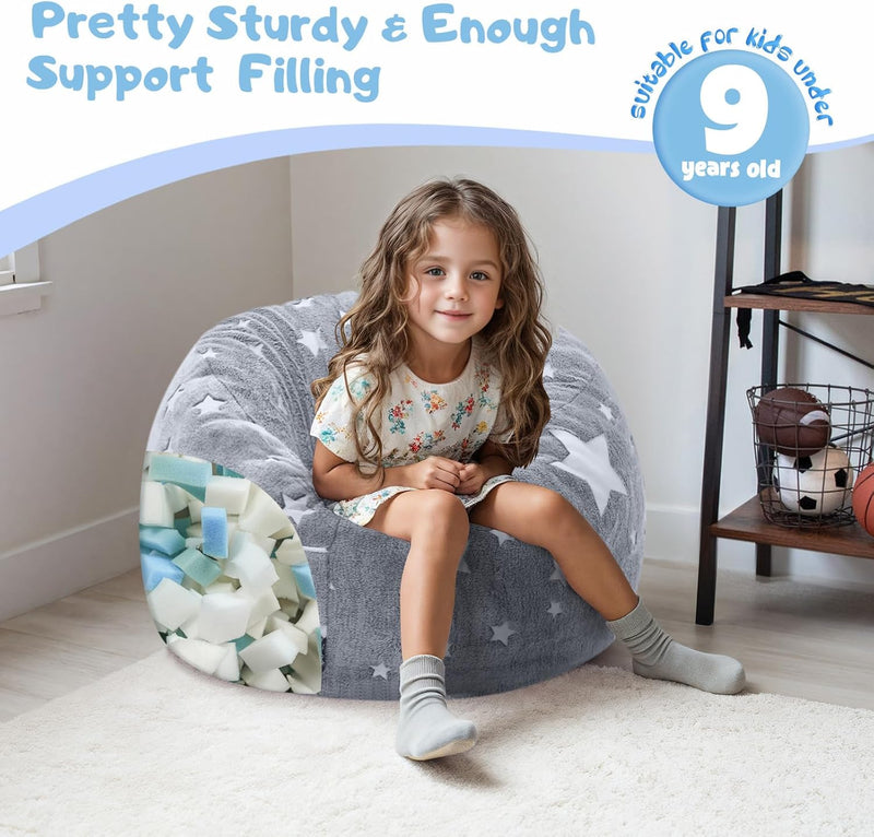 Kids Bean Bag Chair Turn Into Beanbag Bed