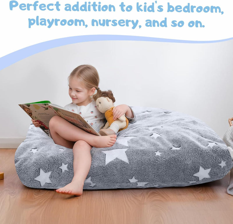 Kids Bean Bag Chair Turn Into Beanbag Bed