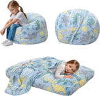 Kids Bean Bag Chair Turn Into Beanbag Bed