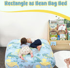 Kids Bean Bag Chair Turn Into Beanbag Bed