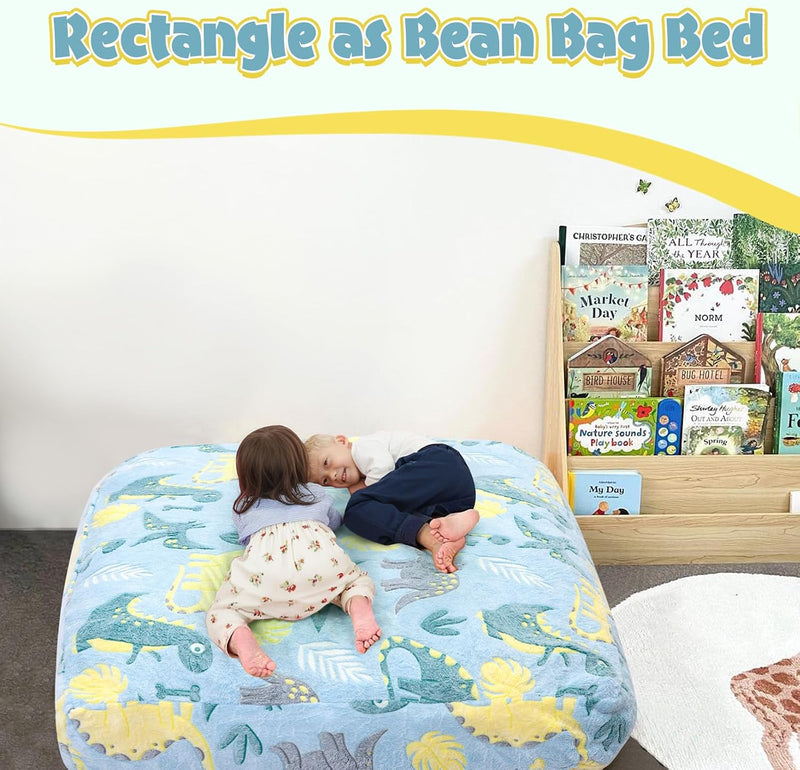 Kids Bean Bag Chair Turn Into Beanbag Bed