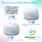 Kids Bean Bag Chair Turn Into Beanbag Bed