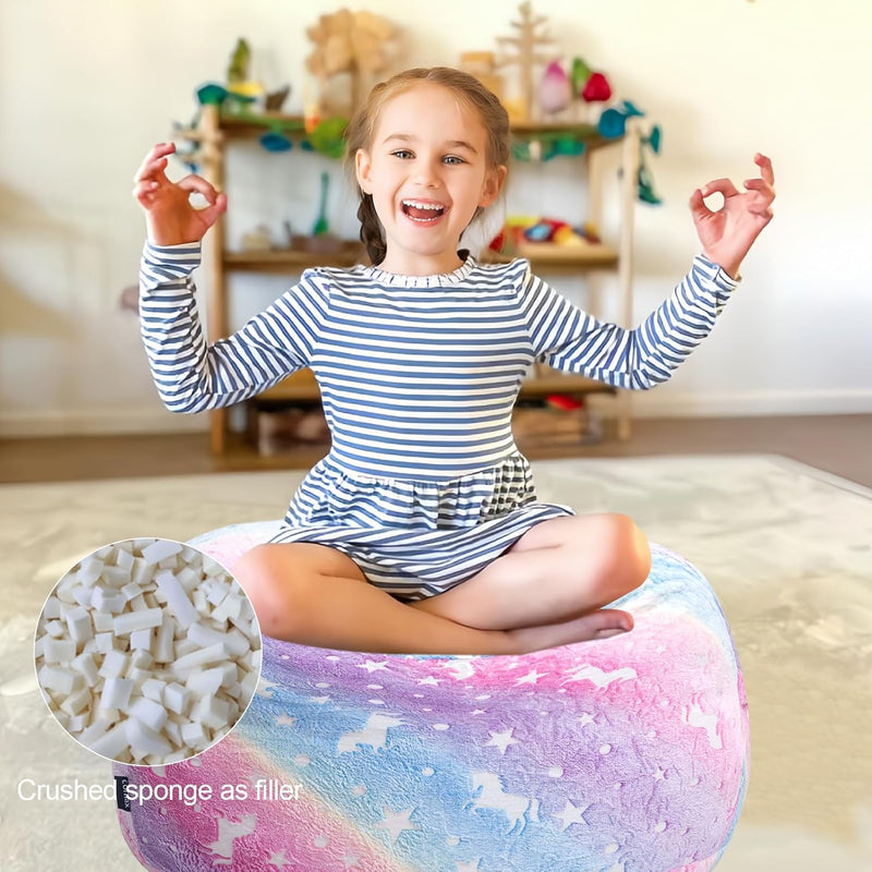 Kids Bean Bag Chair Turn Into Beanbag Bed