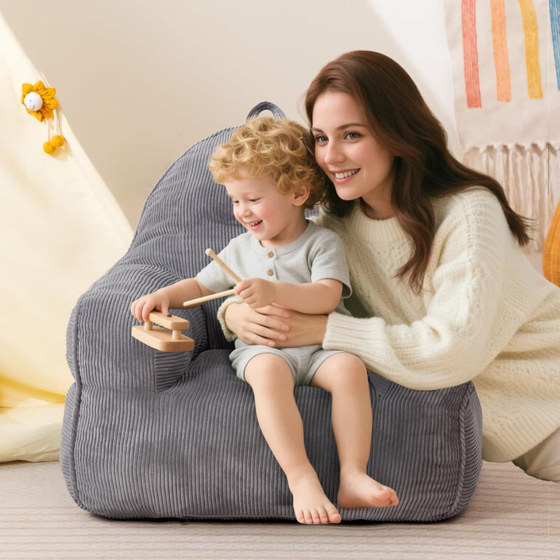 Kids Bean Bag Comfy Chair with Filling Included