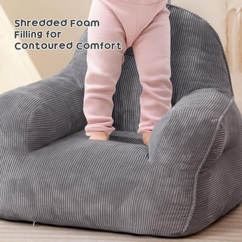 Kids Bean Bag Comfy Chair with Filling Included