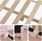 Kids Bed Frame Pvc Leather Children's Toddler