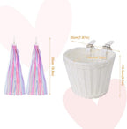 Kids Bike Basket Handwoven Cycle for Bicycle Girls