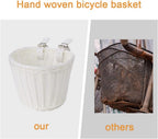 Kids Bike Basket Handwoven Cycle for Bicycle Girls