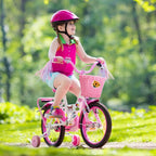 Kids Bike Basket Handwoven Cycle for Bicycle Girls