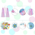 Kids Bike Basket Handwoven Cycle for Bicycle Girls
