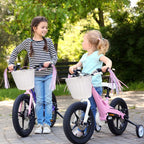 Kids Bike Basket Handwoven Cycle for Bicycle Girls