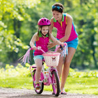Kids Bike Basket Handwoven Cycle for Bicycle Girls