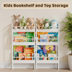 Kids Bookshelf Wall Mounted 6-Tier