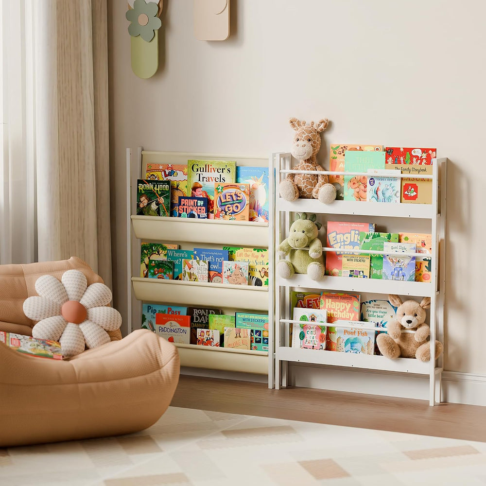 Kids Bookshelf Wall Mounted 6-Tier