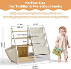 Kids Bookshelf with Toy Storage Toddler Drawer