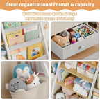 Kids Bookshelf with Toy Storage Toddler Drawer