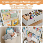 Kids Bookshelf with Toy Storage Toddler Drawer