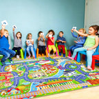 Kids Carpet Playmat Rug City Life Huge Large
