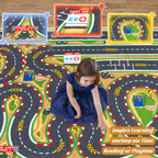 Kids Carpet Playmat Rug City Life Huge Large