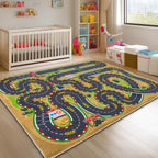 Kids Carpet Playmat Rug City Life Huge Large